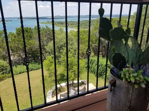 large fenced in yard