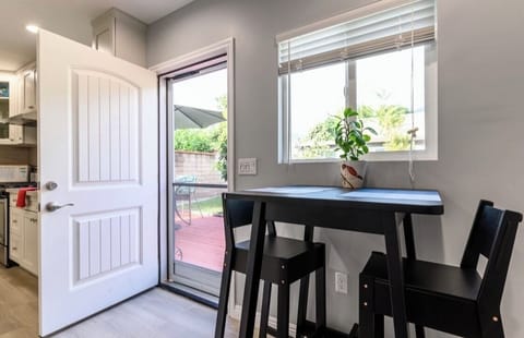 Dining Area with back yard view