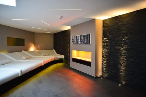 Sauna, steam room, body treatments, sports massages, body wraps