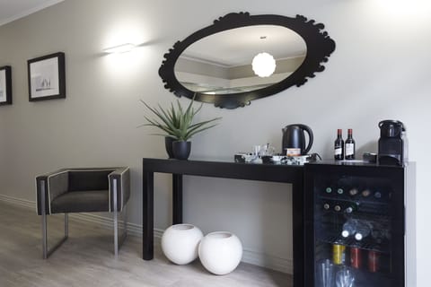 Premium bedding, down comforters, Select Comfort beds, minibar