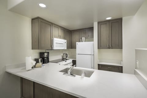 Studio | Private kitchen | Fridge, microwave, oven, stovetop