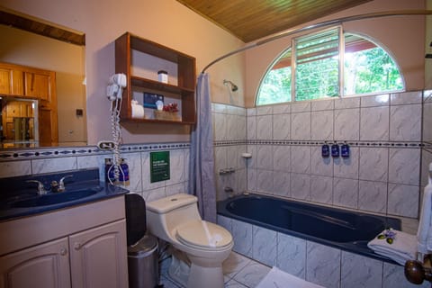 Family Suite, 1 Bedroom, Balcony, Mountain View | Bathroom | Free toiletries, hair dryer, towels, soap