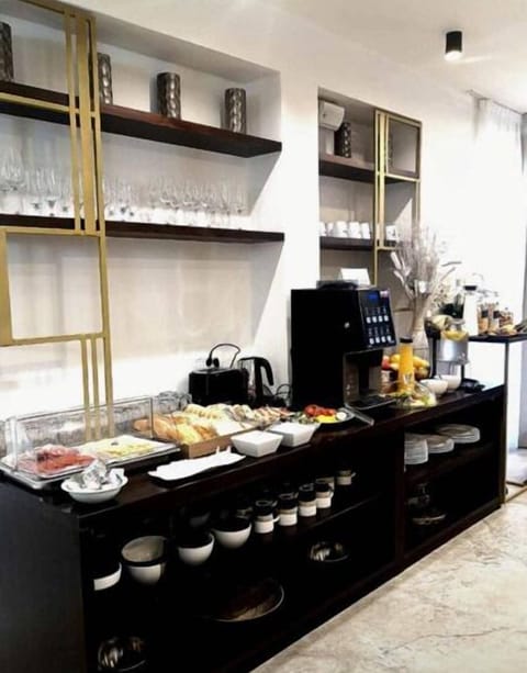 Daily self-serve breakfast (EUR 15 per person)