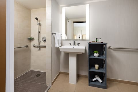 Suite, 2 Bedroom | Bathroom | Shower, rainfall showerhead, free toiletries, hair dryer