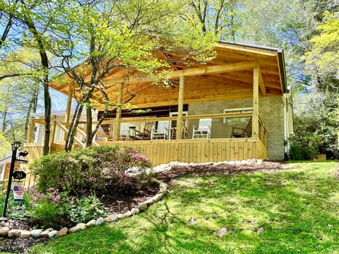 Brand new large front porch.