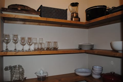 spacious pantry for all your groceries.