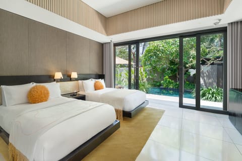 Villa, 2 Bedrooms, Non Smoking | Egyptian cotton sheets, premium bedding, minibar, in-room safe