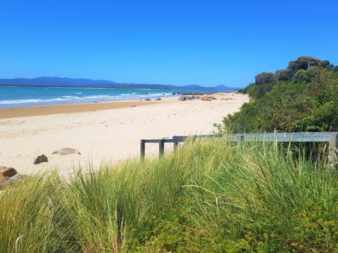 Beach nearby, white sand