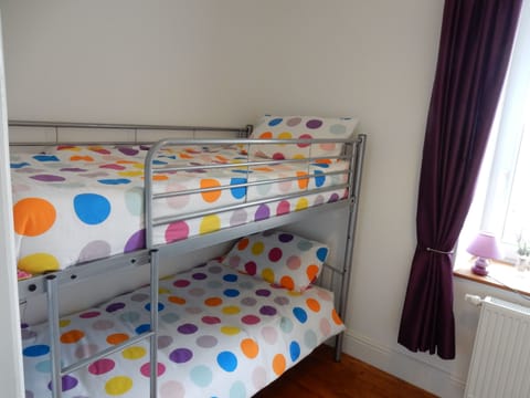 Farmhouse: First floor. Bunk bedroom