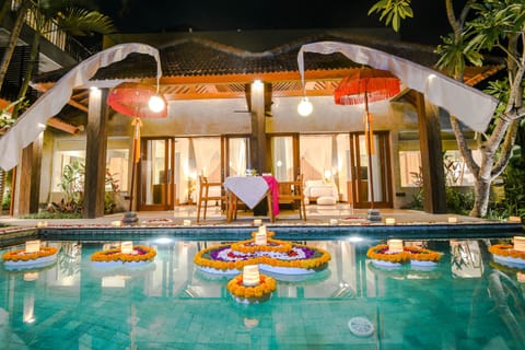 2 Bedroom Private Pool Villa | Pillowtop beds, minibar, in-room safe, individually decorated