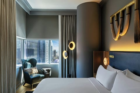 Premier Suite, 2 Bedrooms, City View, Corner | Premium bedding, down comforters, minibar, in-room safe