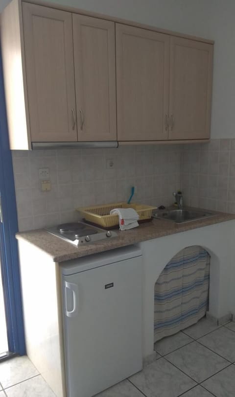 Two Bedroom Apartment with Sea View | Private kitchenette | Fridge, stovetop, coffee/tea maker, cookware/dishes/utensils