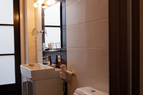 Deluxe Double Room | Bathroom | Shower, free toiletries, hair dryer, towels