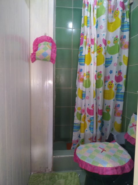 Comfort Triple Room (#2) | Bathroom | Shower, rainfall showerhead, towels