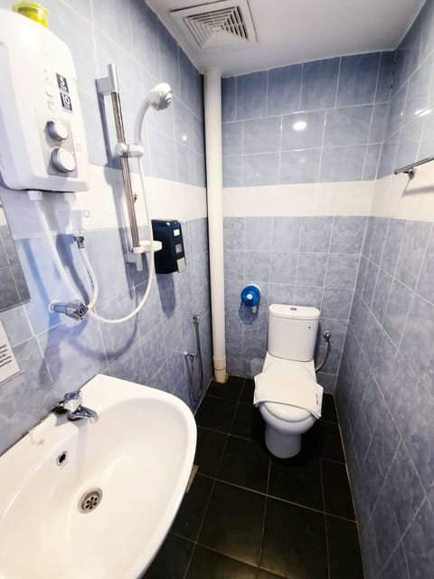 Deluxe Twin Room | Bathroom | Shower, free toiletries, bidet, towels