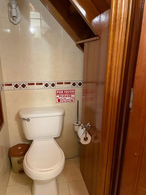 Standard Room | Bathroom | Shower, towels, soap, toilet paper