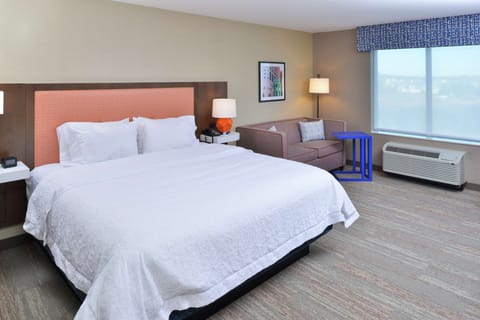 Room, 1 King Bed, Refrigerator & Microwave | Premium bedding, pillowtop beds, in-room safe, desk