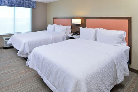 Premium bedding, pillowtop beds, in-room safe, desk