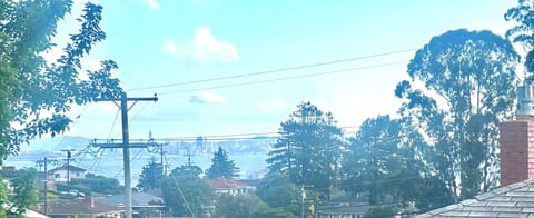 San Francisco View from the bay window or main door