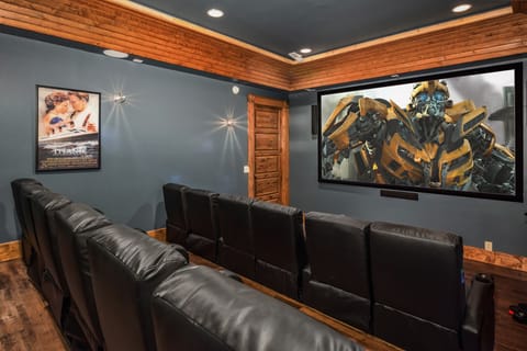 Grand Mountain Getaway Theater Room