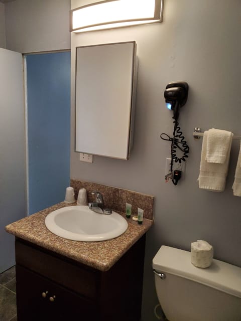 Suite, 2 Bedrooms | Bathroom | Free toiletries, hair dryer, towels