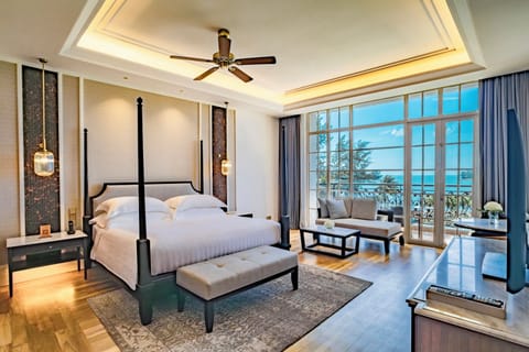 Viceroy Room, Sea View, King Bed | Premium bedding, down comforters, minibar, in-room safe