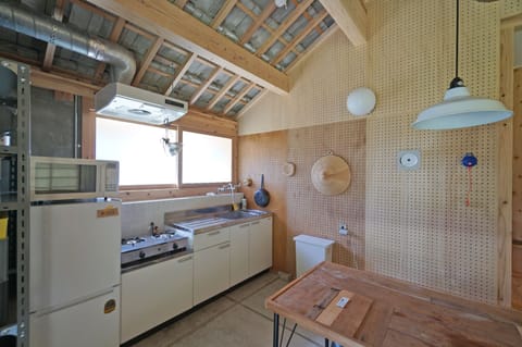 Private Vacation Home | Private kitchen | Fridge, microwave, stovetop, electric kettle