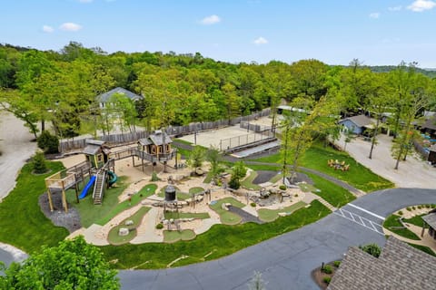 Mini golf and playground