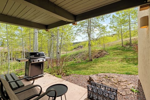 Ski-in/ Ski-out Patio with Grill