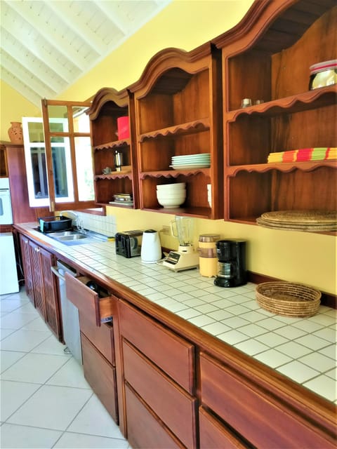 Standard Villa, 5 Bedrooms | Private kitchen | Fridge, microwave, stovetop, coffee/tea maker