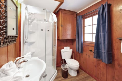 Cabin, Multiple Beds, Hot Tub, Mountain View (104) | Bathroom | Designer toiletries, towels, toilet paper