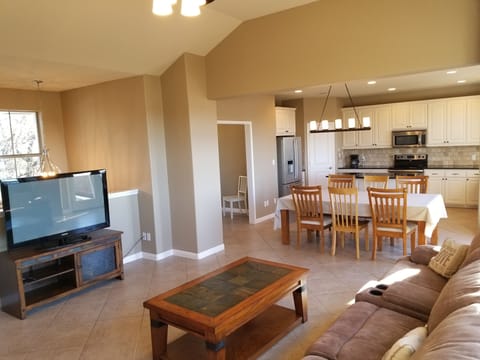 50"  Samsung Plasma with Roku & Spectrum streaming with 125 channels.