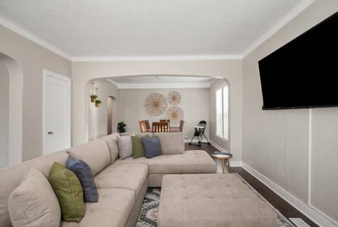 Living Room and Dining Room