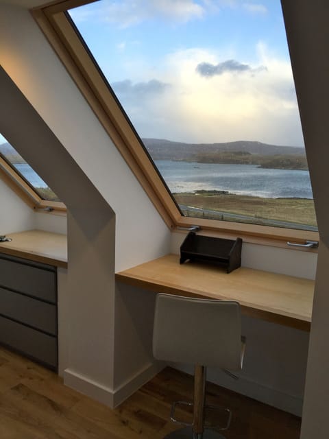 View from upstairs bedroom