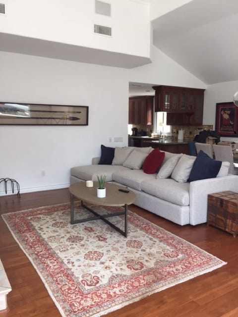 Beautiful bright and open living room with an abundance of natural light & views