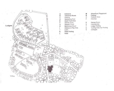 Cabin, Shared Bathroom, Garden View (Villa 7) | Floor plan