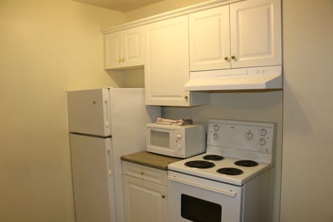 Suite | Private kitchen | Fridge, microwave, coffee/tea maker, electric kettle