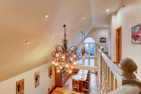 Looking onto kitchen area from 3rd level