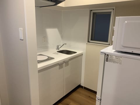 Double Room | Private kitchenette | Fridge, microwave, stovetop