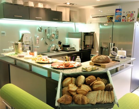 Daily buffet breakfast (EUR 15 per person)