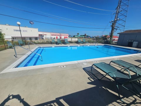 Seasonal outdoor pool