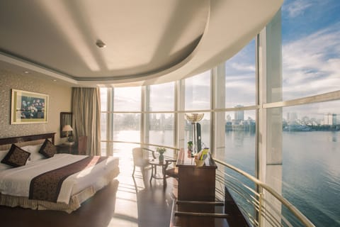 Luxury Double Room, 1 King Bed, River View | View from room