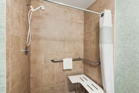 Room, Accessible, Non Smoking | Bathroom shower