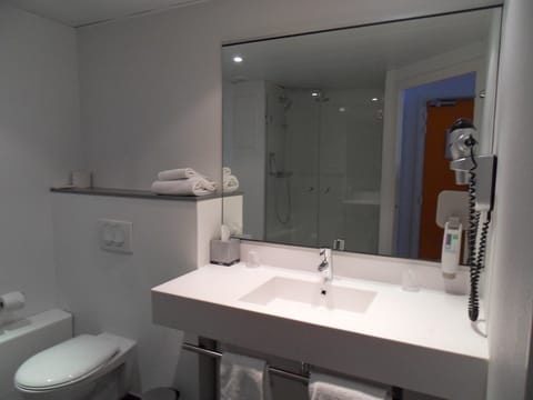 Standard Room, 1 Double Bed | Bathroom | Shower, eco-friendly toiletries, hair dryer, towels