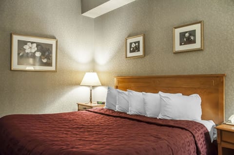 Individually furnished, desk, blackout drapes, iron/ironing board