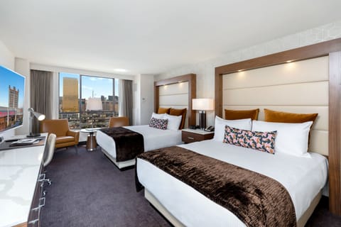 Premier Room, 2 Queen Beds, City View | View from room