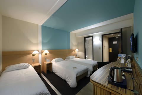 Superior Room, Multiple Beds | Desk, laptop workspace, blackout drapes, soundproofing