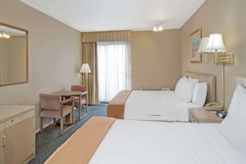 Standard Room, 2 Queen Beds | In-room safe, desk, iron/ironing board, free WiFi