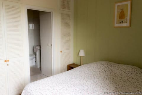 Individually decorated, individually furnished, desk, iron/ironing board