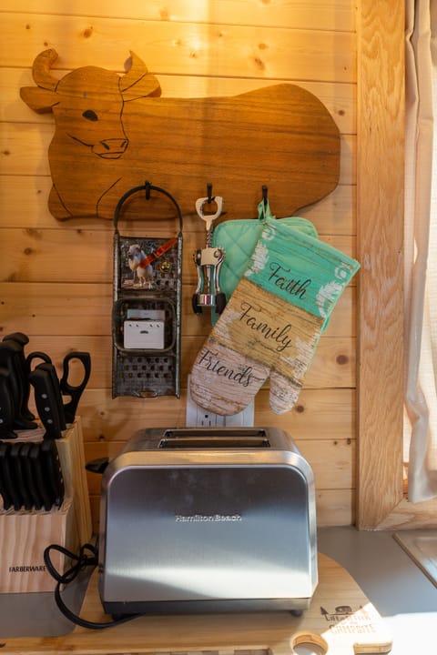 Cabin (Tiny House Martin) | Private kitchen | Coffee/tea maker